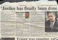 2003 – 'Justice has finally been done'