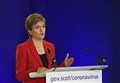 First Minister asks people to limit to three the number of households in a gathering during countdown to Christmas.