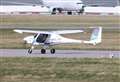 UK first as electric aircraft helps turn Moray Flying Club green
