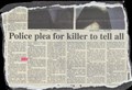 2003 – Police plea for killer to tell all