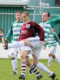 Maroon Jamie Lennox was on target for Keith in their win over Buckie