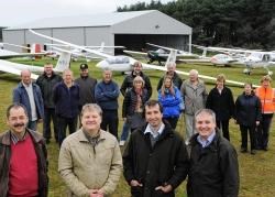 Local politicians this week opened a new £80,000 hangar at the Highland Gliding Club near Birnie.