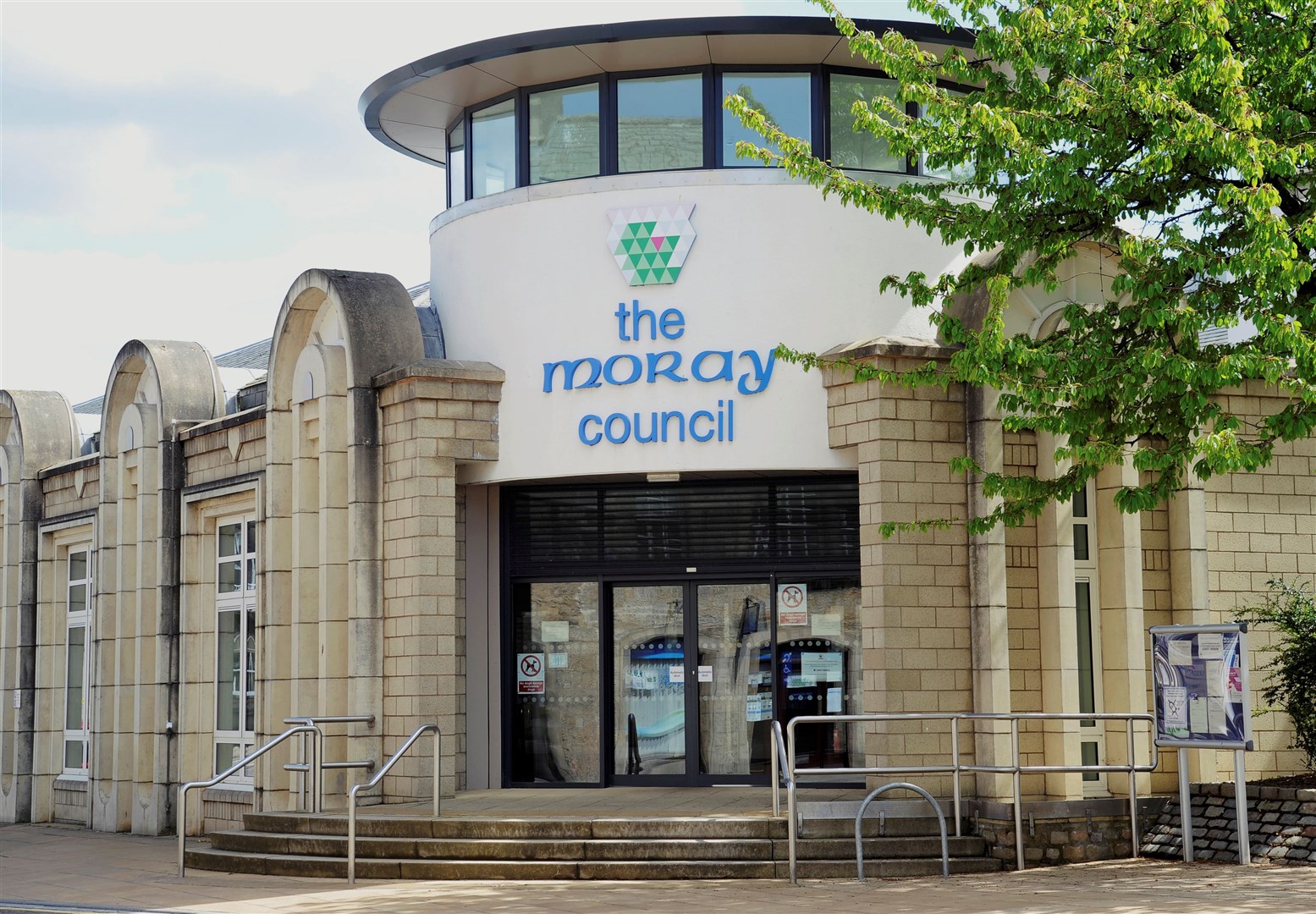 Moray Council Annexe in Elgin. Picture: Daniel Forsyth.