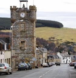 The rape took place in Dufftown