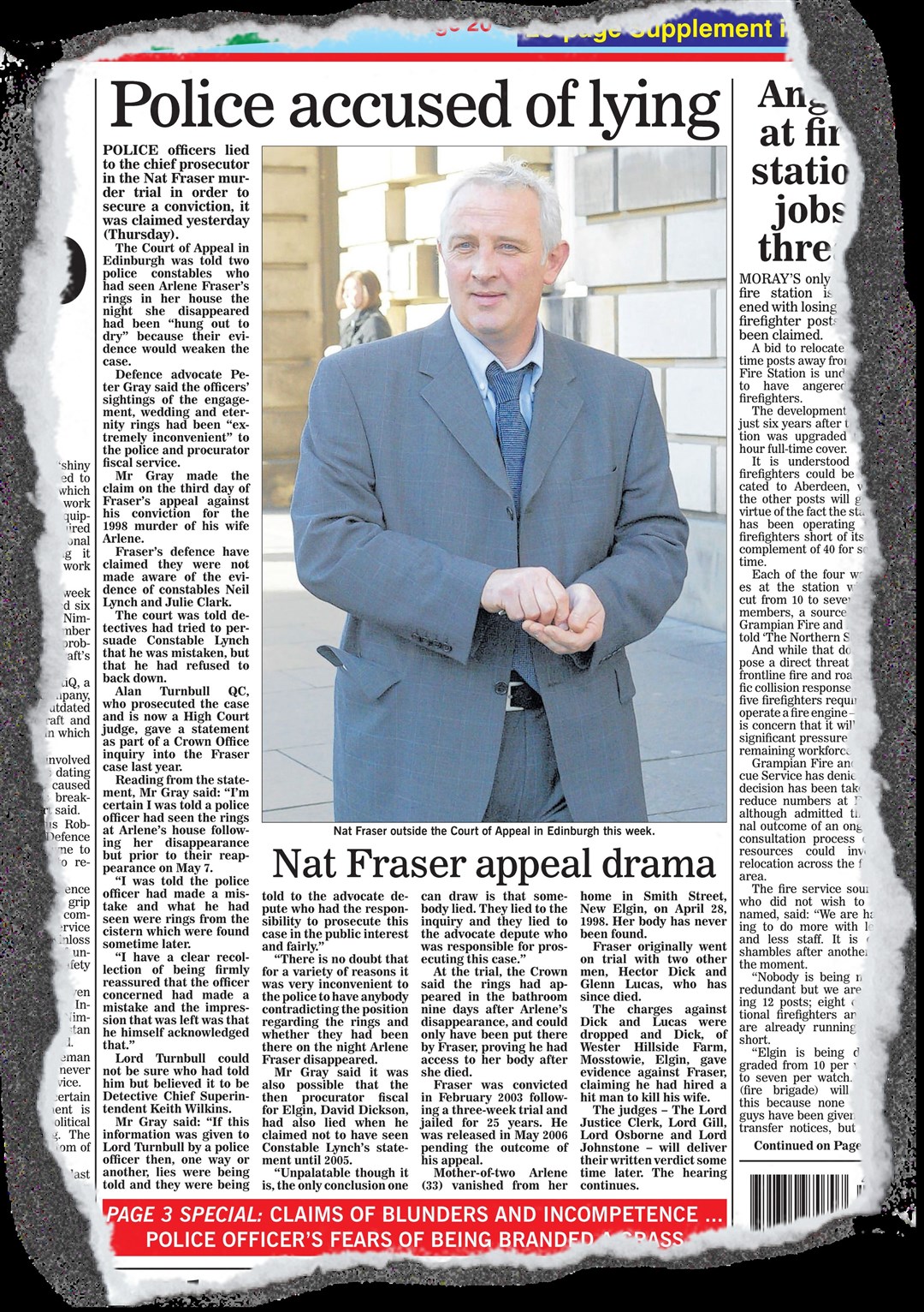 This story appeared in the Northern Scot, November 16, 2007...Picture: Northern Scot