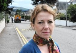 Caroline Webster is chair of a new group combating council plans to build a new distributor road through Elgin.