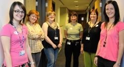 Members of the speech and language therapy team