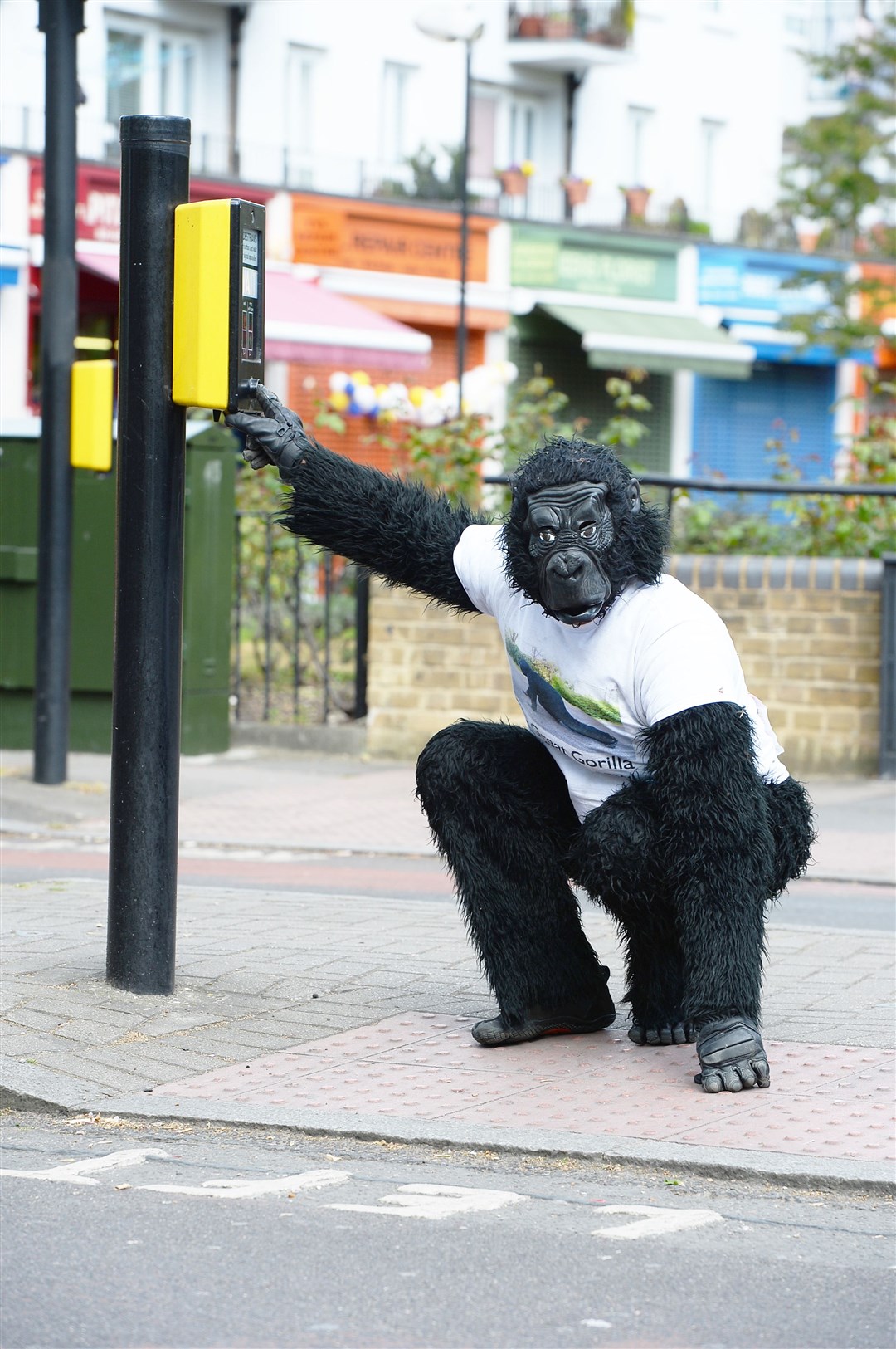 Tom Harrison used to be known as Mr Gorilla and would take on various challenges (John Stilwell/PA)