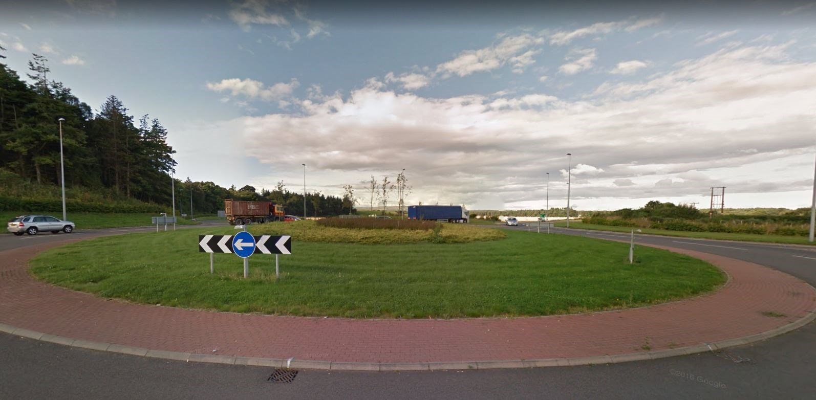 The Coul Brae roundabout, located at the end of the Mosstodloch bypass. Picture: Google Maps