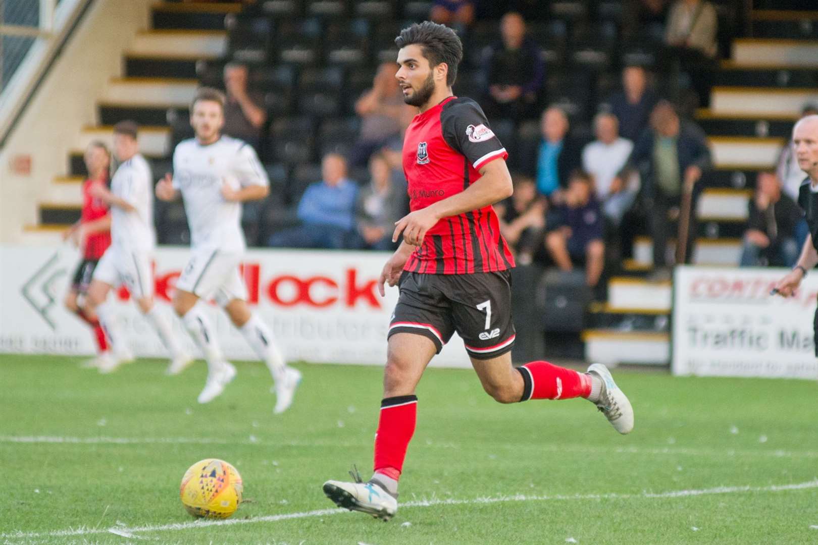 Rabin Omar played two seasons at Elgin City before switching to full-time football at Morton. Picture: Daniel Forsyth.