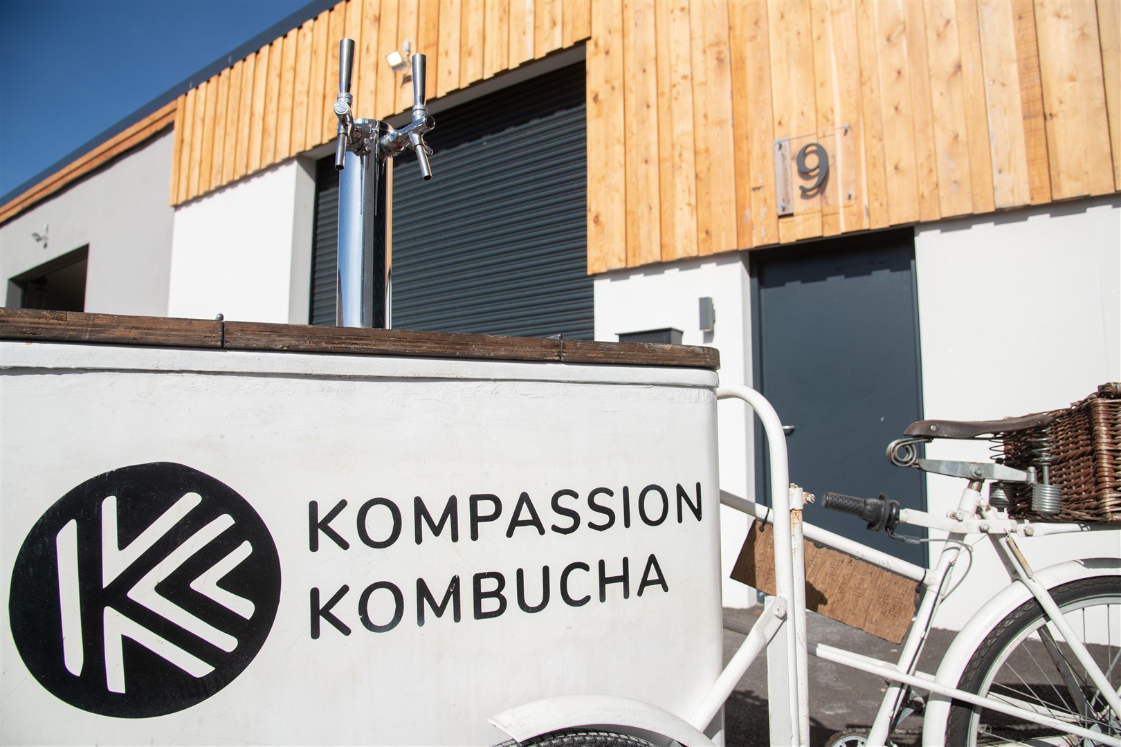 Kompassion Kombucha has a warehouse in Elgin.