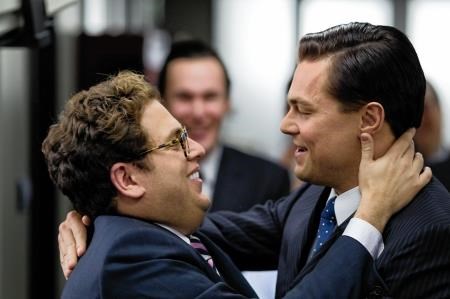 Jonah Hill as Donnie Azoff, sidekick to Belfort (diCaprio).
