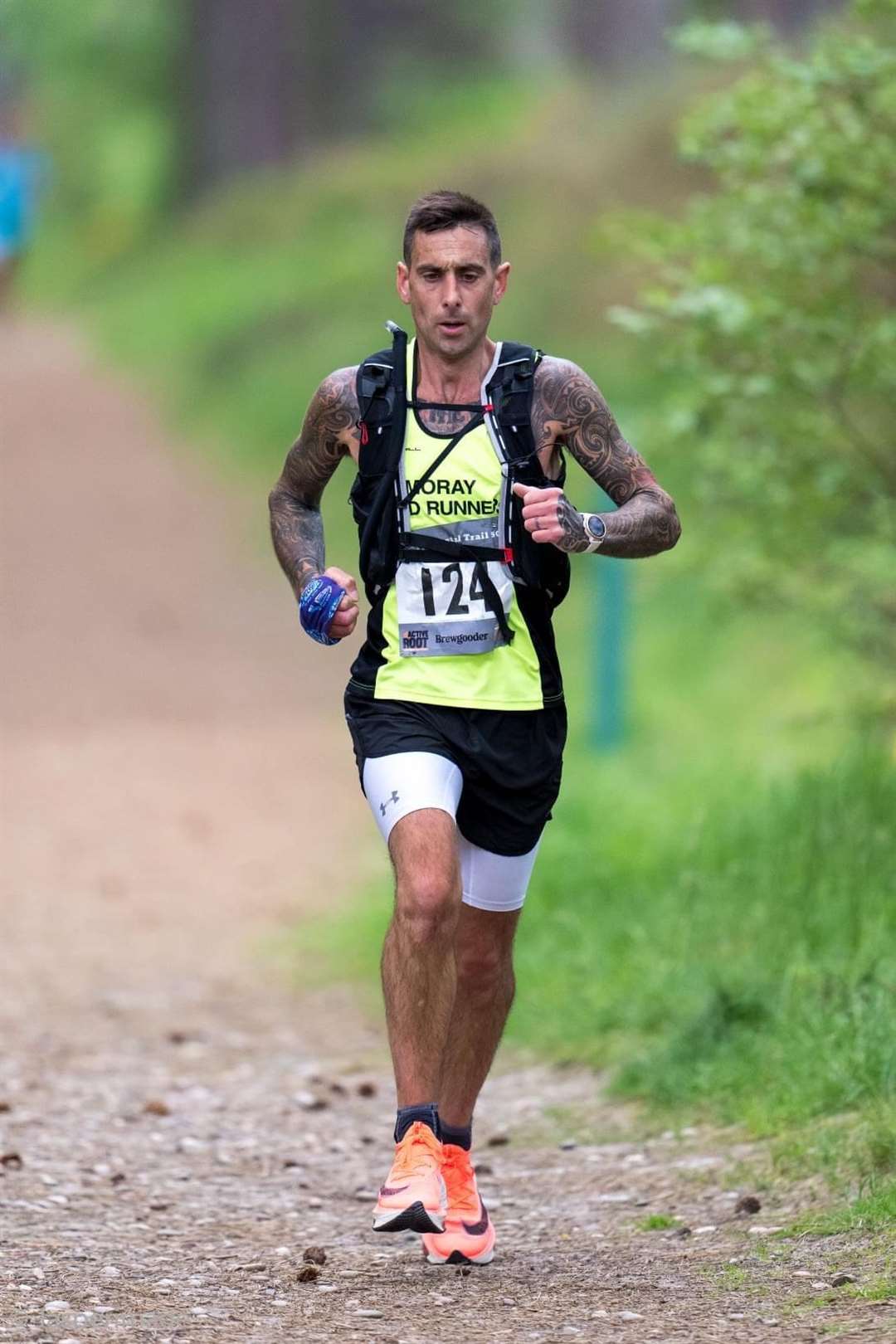Moray Road Runner John Anderson will kick off his seven in seven challenge at the Dramathon on Speyside this Saturday.