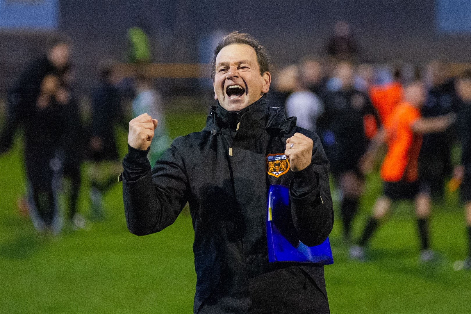 Ross Jack is hoping for more Rothes cup final joy. Picture: Daniel Forsyth..