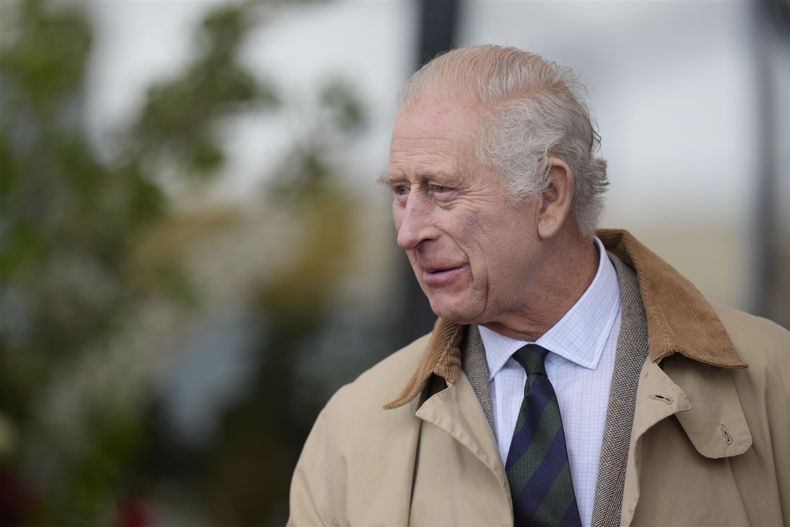 The King’s ‘full programme’ means there isn’t time for him to meet with Harry during his stay in the UK (Andrew Matthews/PA)