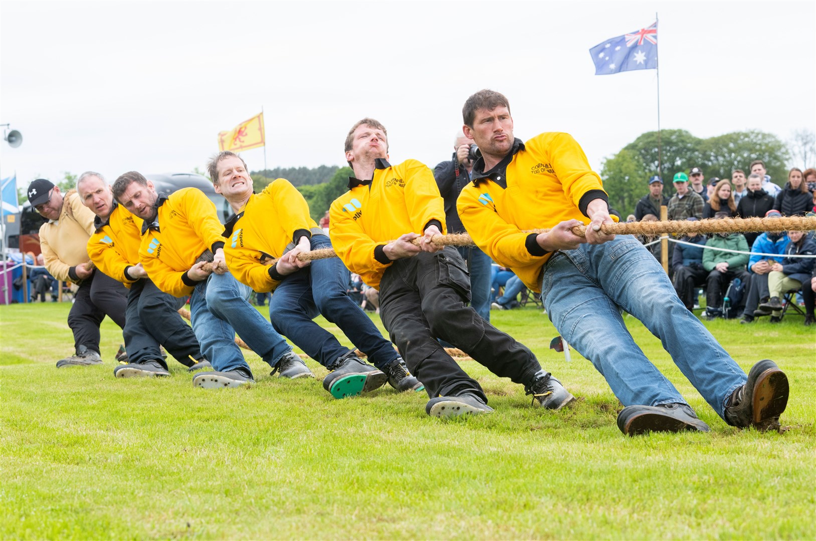 The men's tug-o-war will be joined for the first time by a women's event. Picture: Beth Taylor