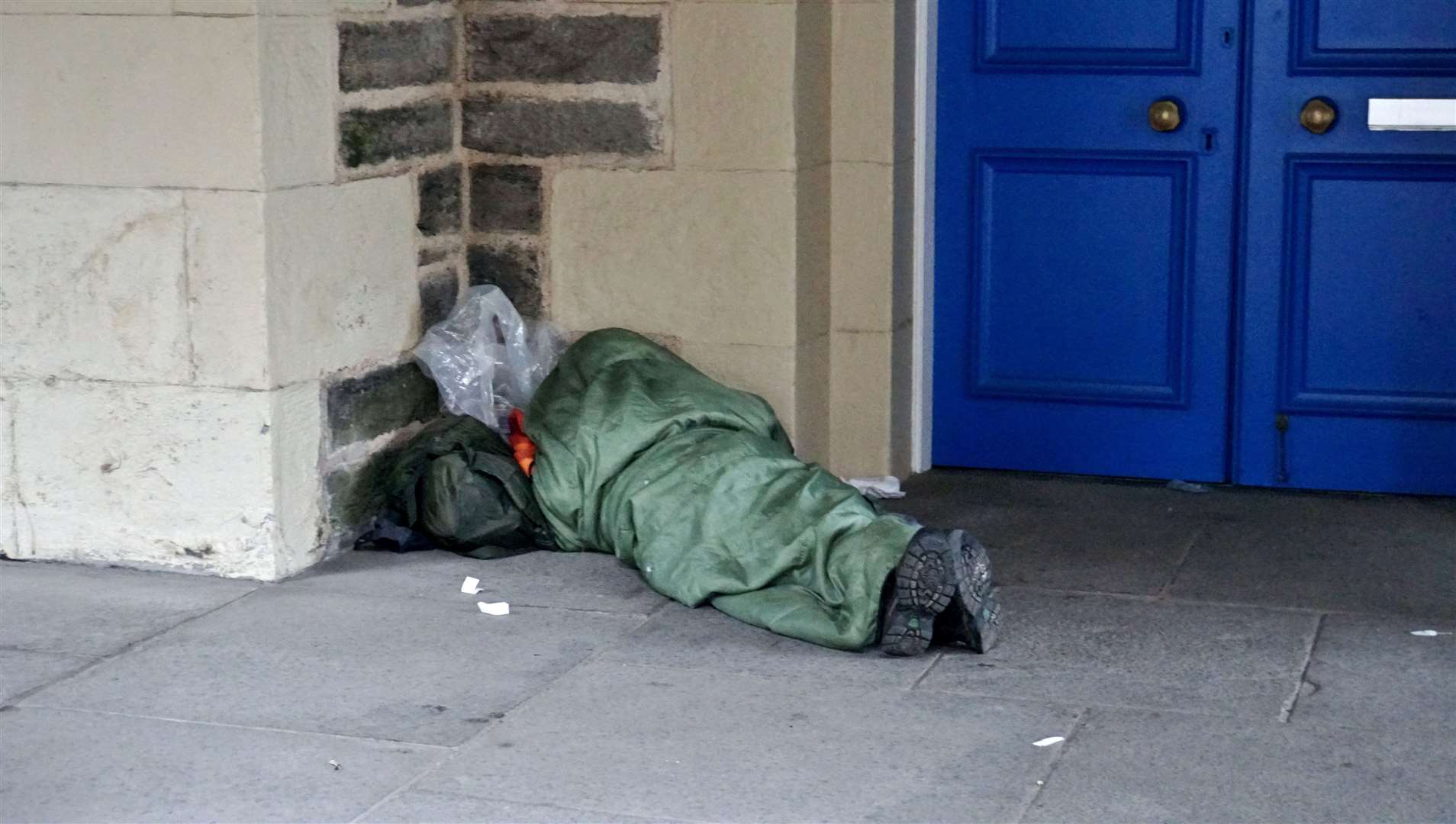 The amount of homelessness applications has fallen in Moray.