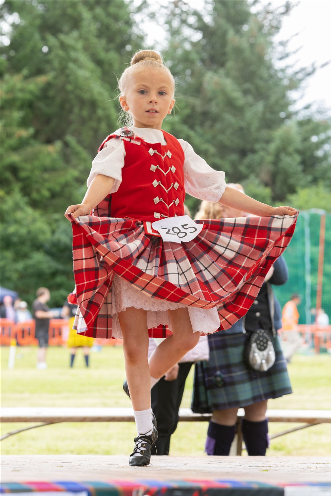 Highland Dancers competed at the event. Picture: Beth Taylor
