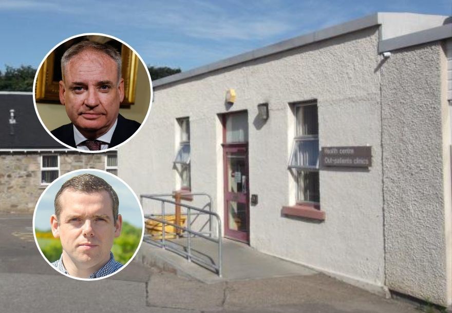 Lochhead and Ross at odds over why a new Keith Health Centre has stalled.