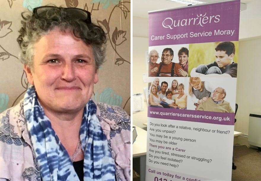 Miriam Connor praised the efforts and support of Quarriers during a difficult period caring for her daughter.