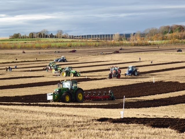 A ploughing match at Kirkhill Farm in Alves. Picture: Patsy Fraser-Mackenzie