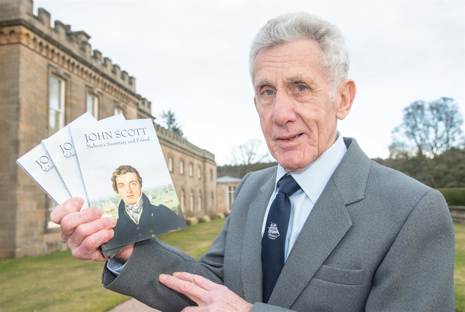 John Maynard has written a biography of John Scott - who was born in 1764 at Floods Farm, Spey Bay and whose career in the Royal Navy resulted in his close friendship with Lord Nelson. Picture: Daniel Forsyth