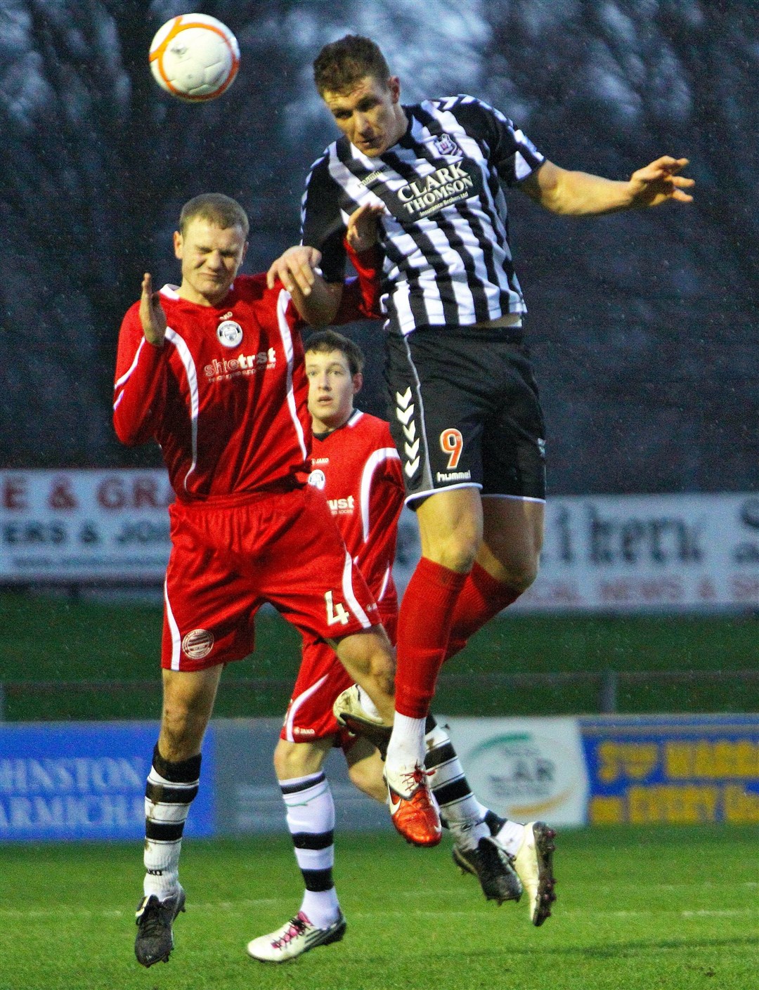 Paul Millar scored Elgin's only goal in their play-off defeat in 2012.