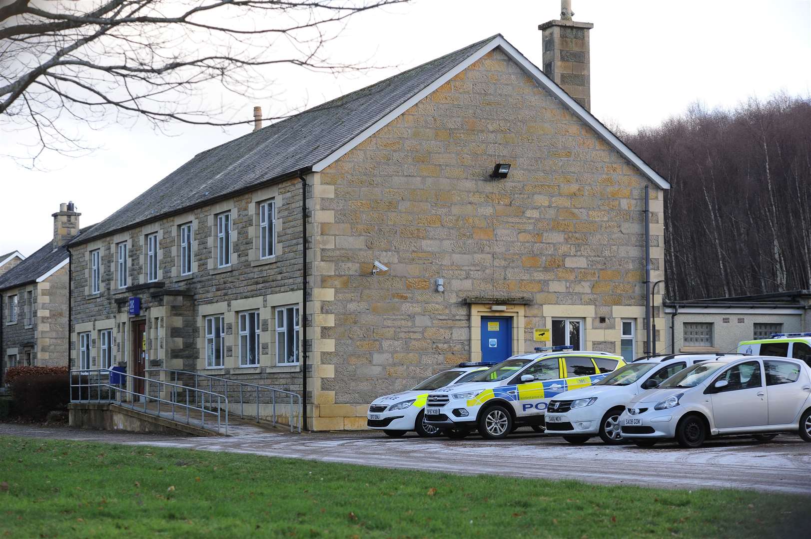 Forres Police Station. Picture: Eric Cormack. Image No.040059.
