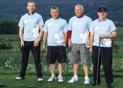 The Tweedie family golf marathon raised over £17,000.