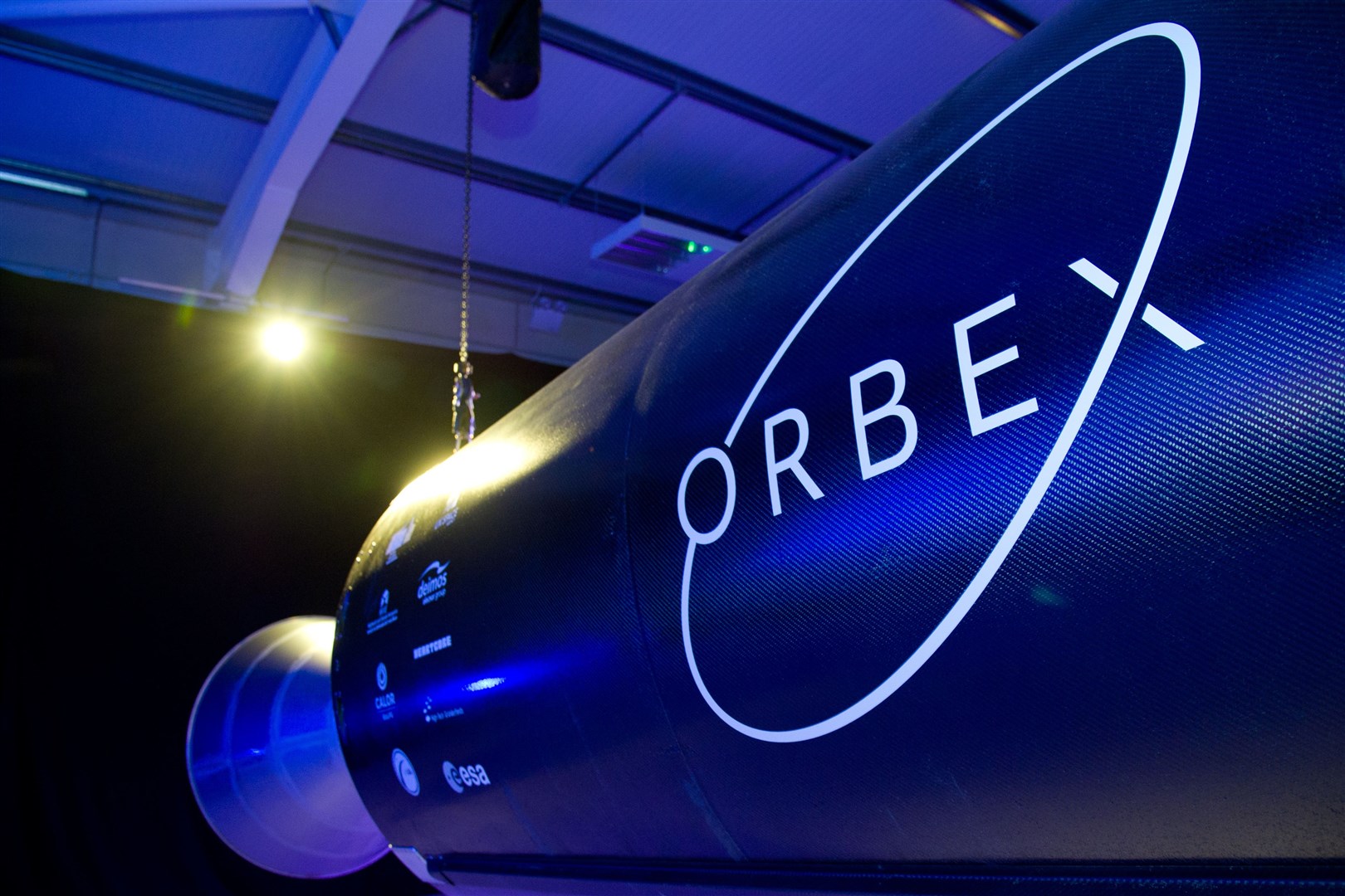 The Prime rocket from Orbex, has an engine which was 3D printed at Forres Enterprise Park. Picture: Daniel Forsyth.