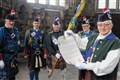 Moray man's honour from the 'exiled' king
