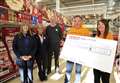 Moray charity bags supermarket centenary boost