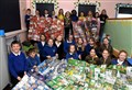 'The children were so eager and excited to help': Primary school kids make survival blankets for local charity