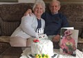 Eric and Gladys Hayward enjoy wedding anniversary in Covid-19 lockdown