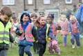 Play time as Lossiemouth youngsters mark festival of colour