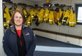 RNLI Buckie's Anne Scott, the 'lady who launches', honoured