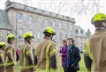 Princess Anne pays tribute to late father at Gordonstoun visit