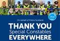 Special constables put in hours for police pandemic response