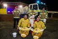Buckie firefighters get ready for festive charity street collection