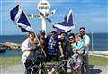 'Experience of a lifetime' – Elgin cyclist's epic ride raises £2400 for cause close to heart