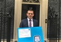 Messages from Moray pupils delivered to Downing Street