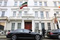 Protesters clash with police outside Iranian embassy in London