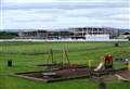 Gas pipe installation at Lossie playing fields