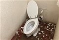 Vandals target public toilet in Findhorn