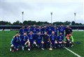 Police take on RAF in charity football match for the Jewel of Moray Cup