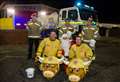 Buckie firefighters smash Christmas street collection record