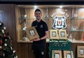 Elgin City donate cheeseboard hampers to Dr Gray's staff 