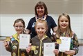 Four Moray youngsters presented with Girlguiding Hero Awards