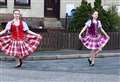 Sisters keep neighbours entertained in Keith with dancing and piping