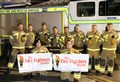 Lossiemouth firefighters raise £2000 for four good causes